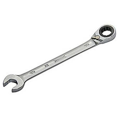 Proto Full Polish Combination Reversible Ratcheting Wrench; 7 mm - 12 Point B1420703